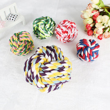 Pet Products Bite Resistant Cotton Rope Ball